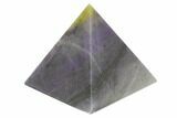 1.5" Polished Morado (Purple) Opal Pyramids - Photo 3